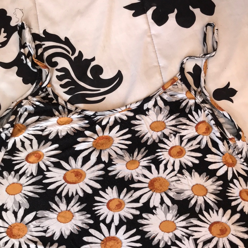 Sunflower tank dress